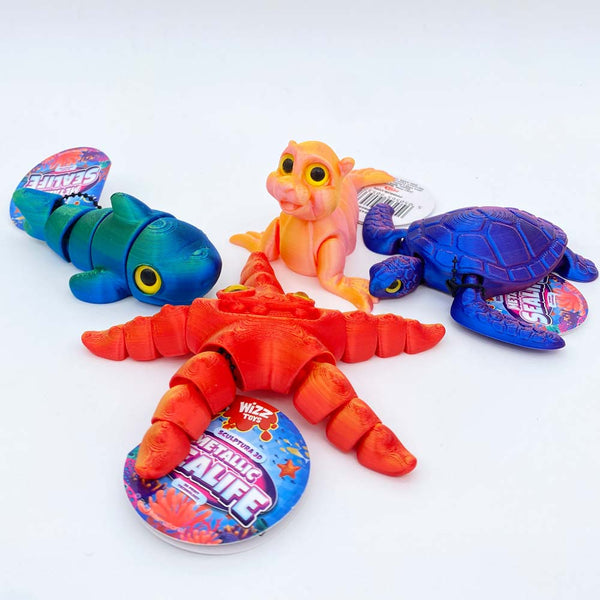 Meerestiere | Sculptura 3D Metallic Sealife
