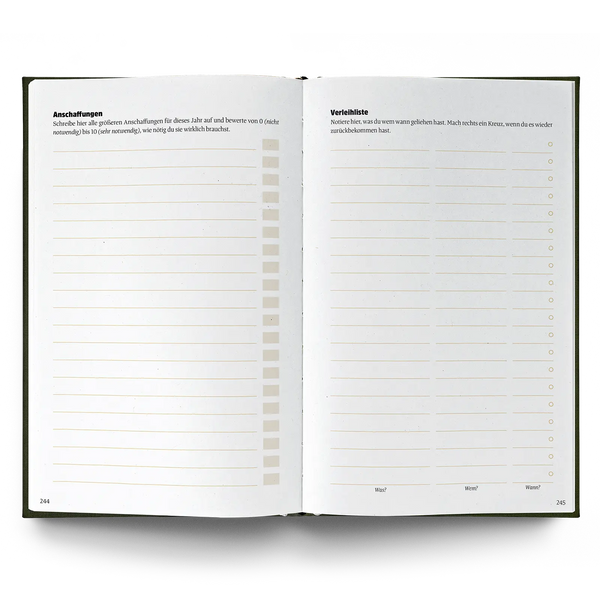 Ein guter Plan 2026 Bernstein Dunkelgelb