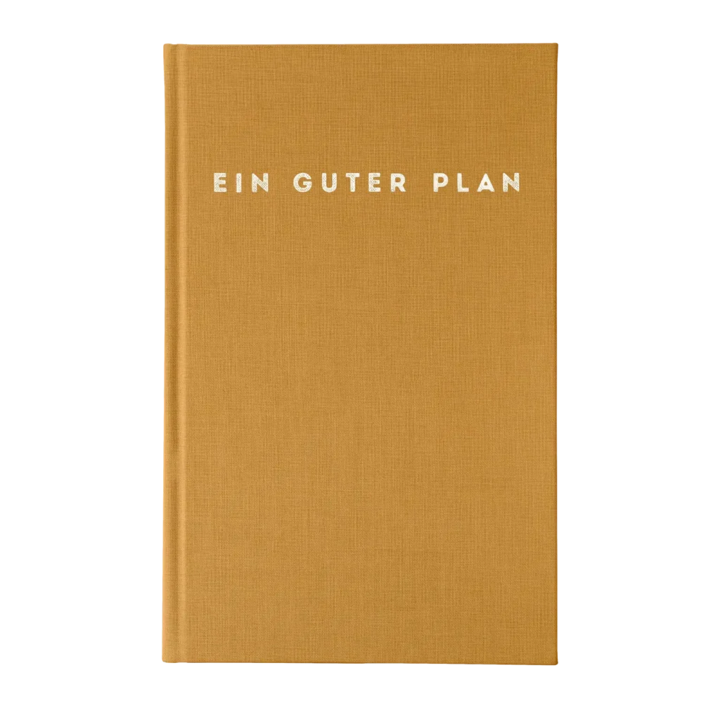 Ein guter Plan 2026 Bernstein Dunkelgelb