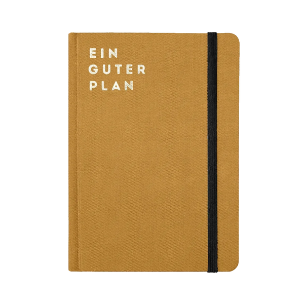 Ein guter Plan Mini 2026 Bernstein Dunkelgelb