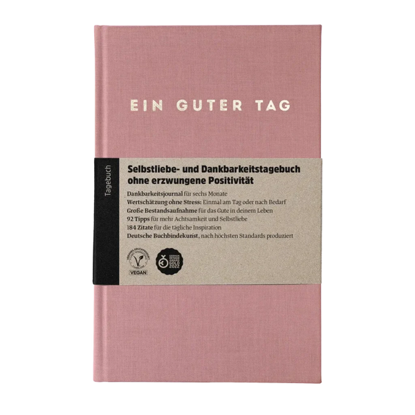 Ein guter Tag (Dankbarkeitstagebuch) Altrosa