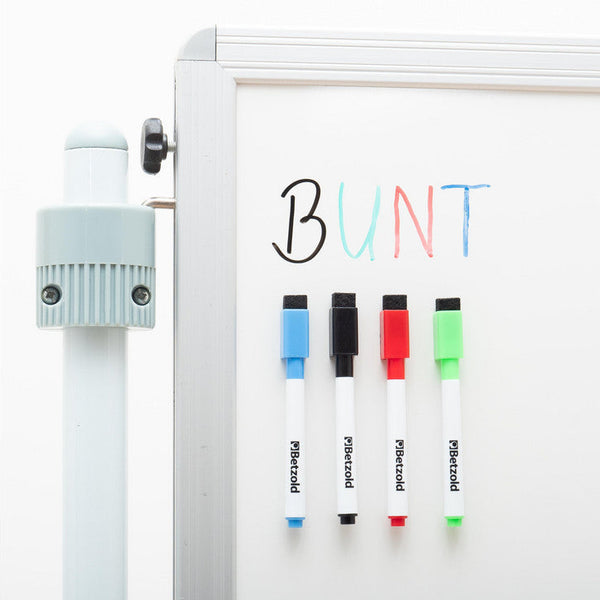 Folienstifte-Set mit Löschfilz und Magnet in 4 Farben