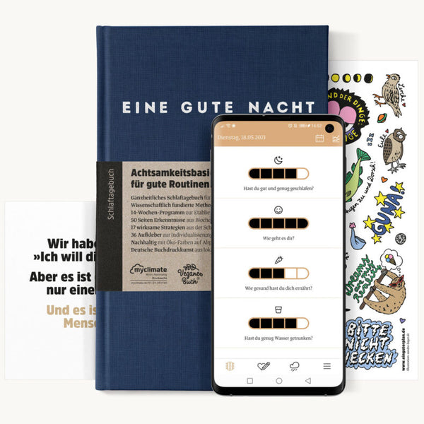 Eine gute Nacht - Schlaftagebuch