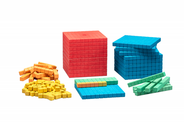 Dienes Grundsortiment in 5 Farben (141 Teile)