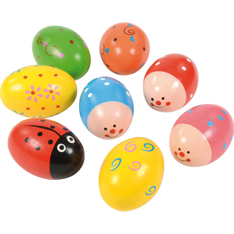 Rasselei Holz Motiv bunt