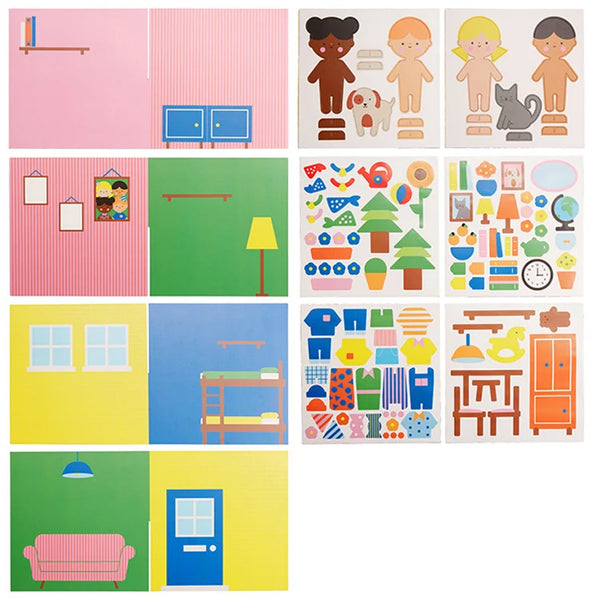 Make, Stick & Play at My House | Bastelbox