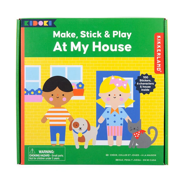 Make, Stick & Play at My House | Bastelbox