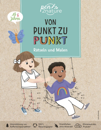 Von Punkt zu Punkt (Rätseln und Malen) - ab 6 Jahren