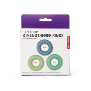 Handtrainer Ringe | Hand Grip Strengtheners - 3er Set