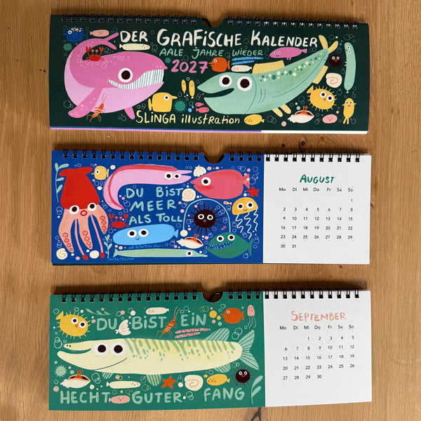 Der GraFische Kalender 2027 | Slinga