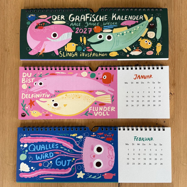Der GraFische Kalender 2027 | Slinga