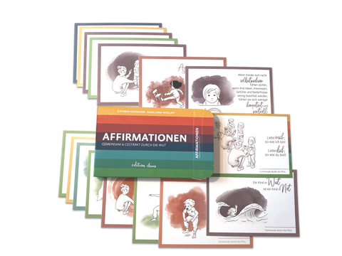 Affirmationskarten „Gemeinsam durch die Wut“