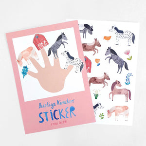 Stickerbogen *Pferde & Ponies*  Frau Ottilie