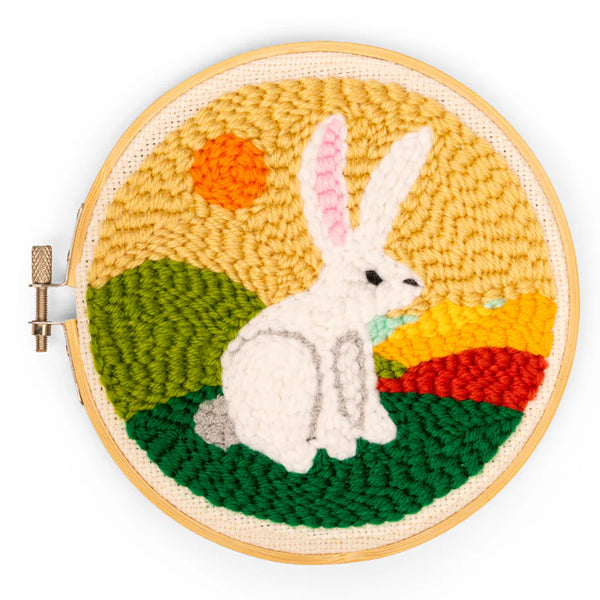 Hare Punch Needle | Stickset Hase