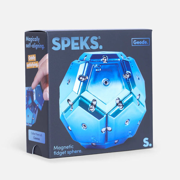 SPEKS Geode - Chrom | Magnetisches Fidget