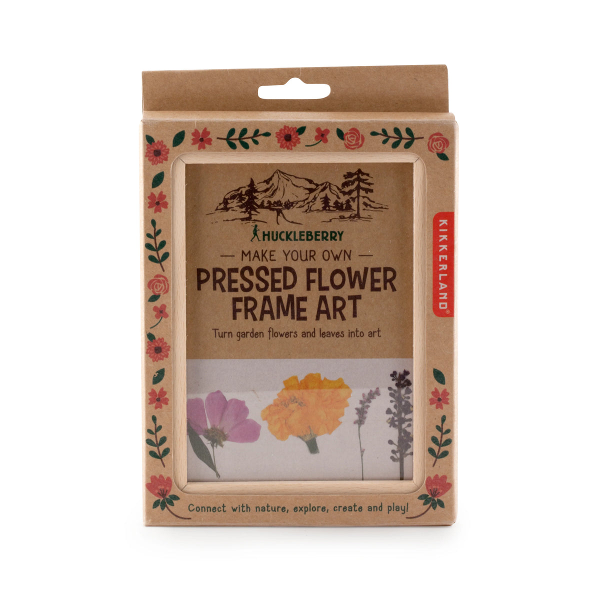 Huckleberry PRESSED FLOWER FRAME Rahmen für selbst gepresste Blumen ...