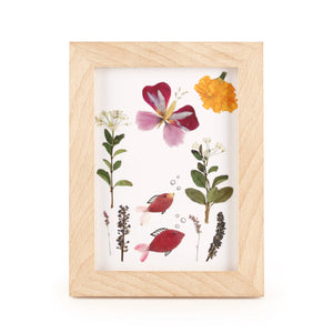 Huckleberry PRESSED FLOWER FRAME Rahmen für selbst gepresste Blumen