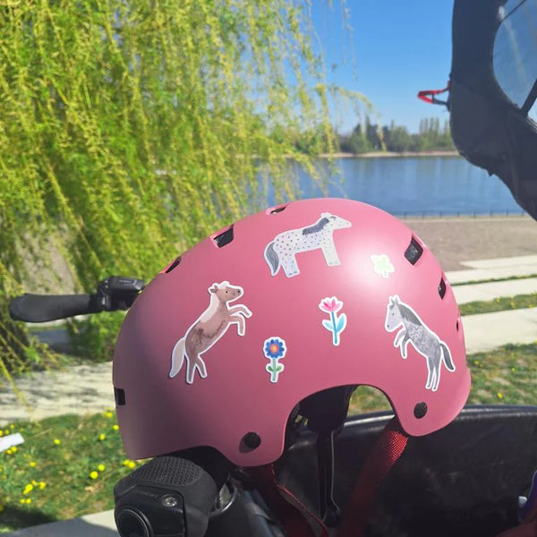 Spülmaschinenfeste Sticker *Pferde* | Frau Ottilie