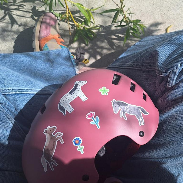 Spülmaschinenfeste Sticker *Pferde* | Frau Ottilie