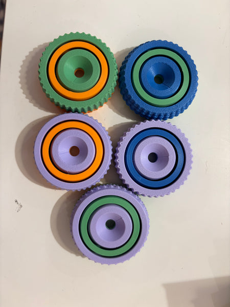 SCHLAUspinner Fidget Spinner | Colorblock