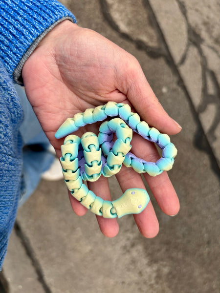 SCHLAUE Schlange 2.0 | Colorblock Snake