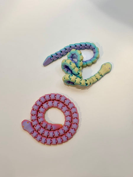 SCHLAUE Schlange 2.0 | Colorblock Snake