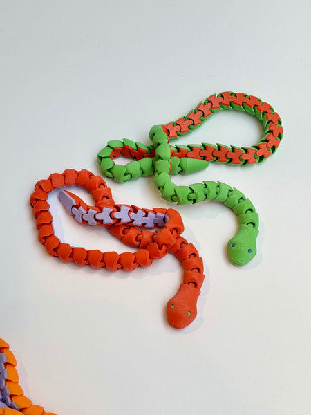 SCHLAUE Schlange 2.0 | Colorblock Snake