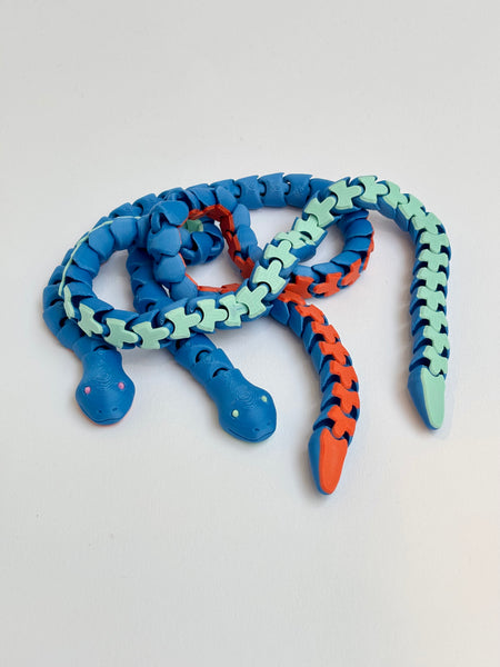 SCHLAUE Schlange 2.0 | Colorblock Snake