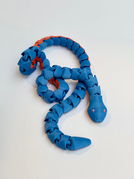 SCHLAUE Schlange 2.0 | Colorblock Snake