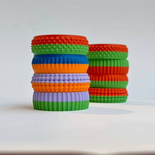 SCHLAUspinner Fidget Spinner | Colorblock