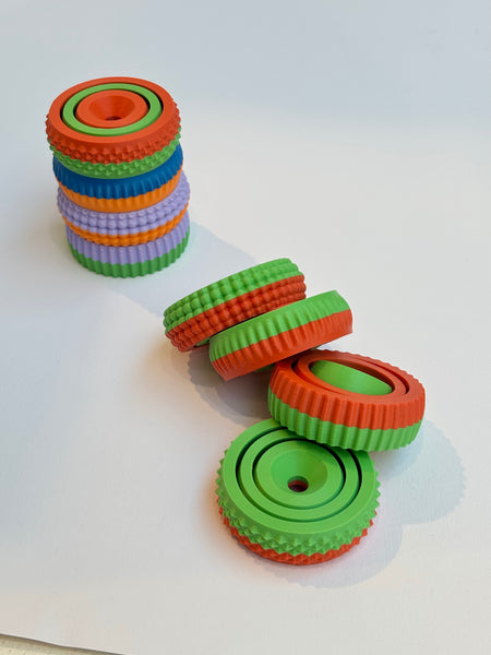 SCHLAUspinner Fidget Spinner | Colorblock