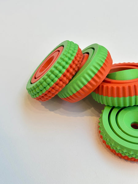 SCHLAUspinner Fidget Spinner | Colorblock