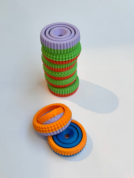 SCHLAUspinner Fidget Spinner | Colorblock
