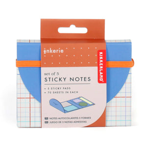 Pocket Sticky Notes - set of 5 sticky pads | Haftnotizzettel