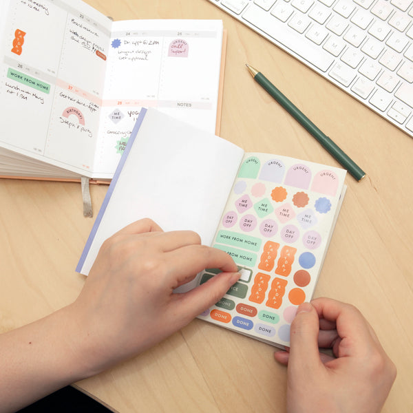 Planner Stickers | Kalender Struktur