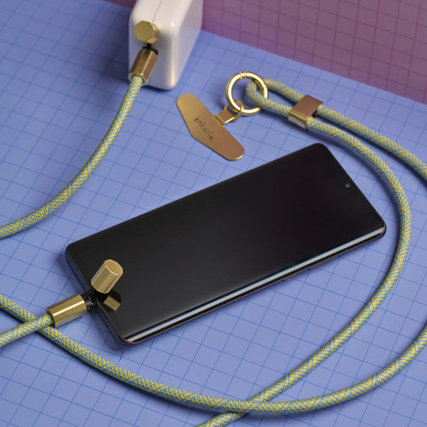 Inkerie Charge & Carry Phone Lanyard - Blau
