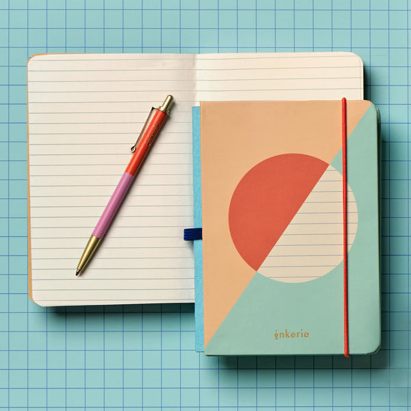 Lined Mini Notebook & Pen
