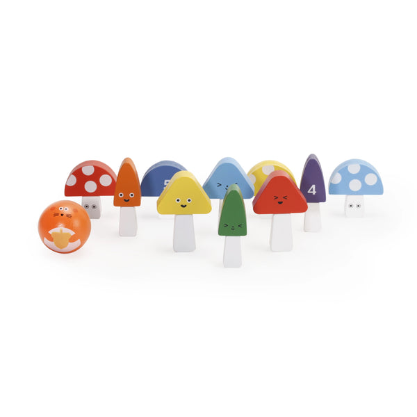 IT'S A STRIKE! Mini Mushroom Bowling KIDOKI