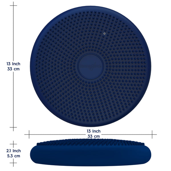 Wiggle Seat Big Sensory Cushion Blue 33cm | Sitzkissen