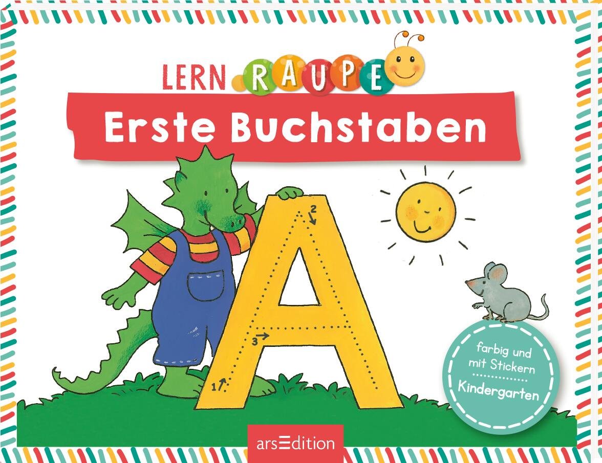 Lernraupe - Erste Buchstaben