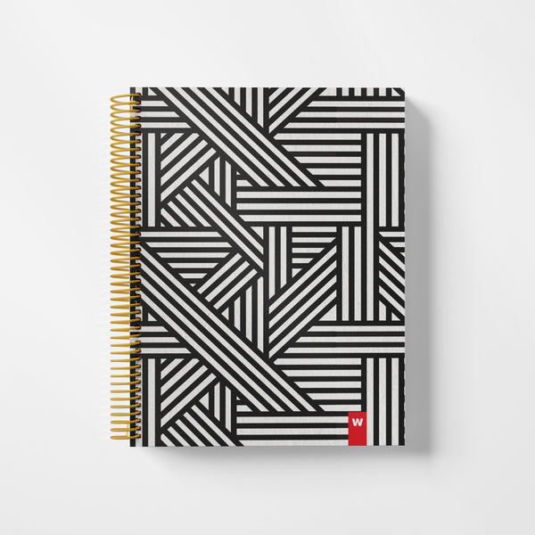 Notizbuch A5 Colorful Spiral Notebook OPTICAL