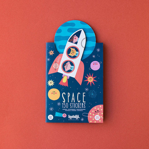 SPACE STICKERS Weltraum Aufkleber Set | Londji