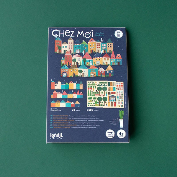 CHEZ MOI Sticker Welt | Londji Arts & Crafts