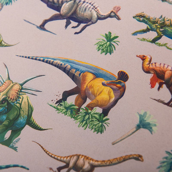 DINO STICKERS Aufkleber Dinosaurier Set Londji