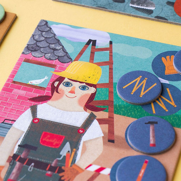 I WANT TO BE Lotto Spiel - Berufe | Londji