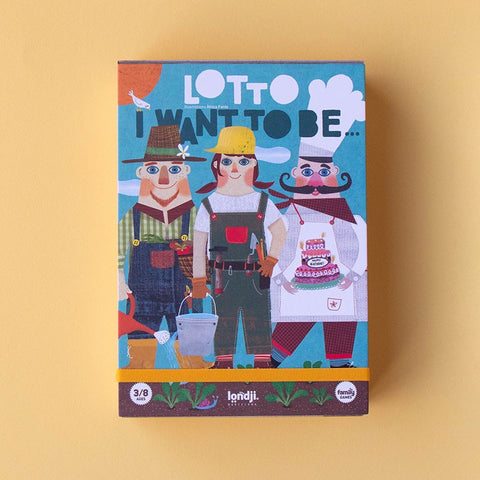 I WANT TO BE Lotto Spiel - Berufe | Londji