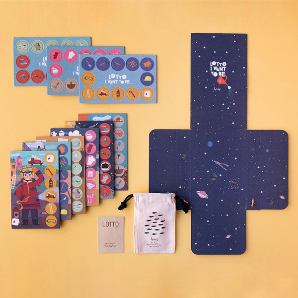 I WANT TO BE Lotto Spiel - Berufe | Londji