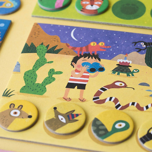 HABITATS Lotto Spiel - Lebensraum | Londji