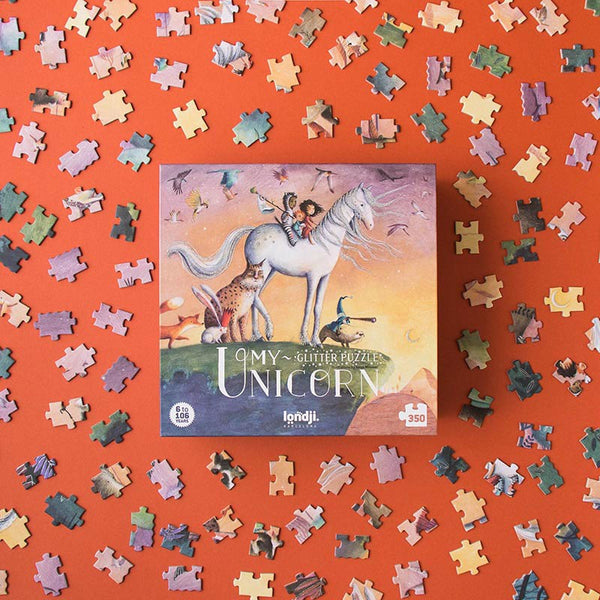 UNICORN Glitzer Puzzle | Londji