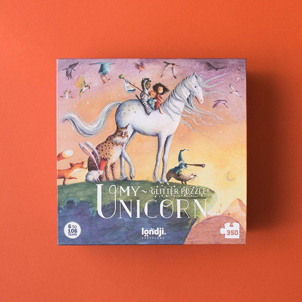 UNICORN Glitzer Puzzle | Londji